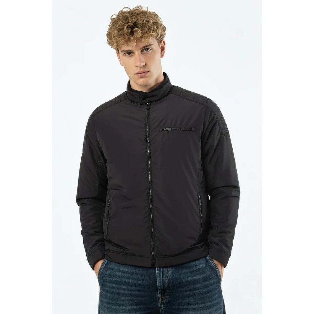 Soulstar Insulated Waterproof Zip-Up Mens Jacket (Size XXL) - Black