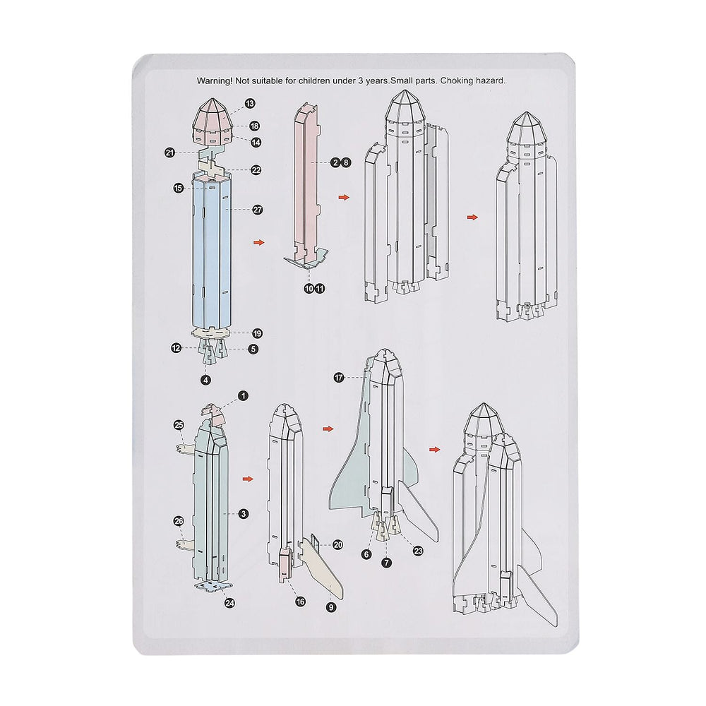 SPACESHUTTLE 3D Puzzle