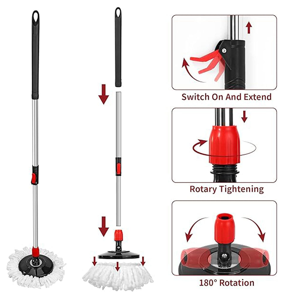 IW Mop (Size - One Size) - Red Black