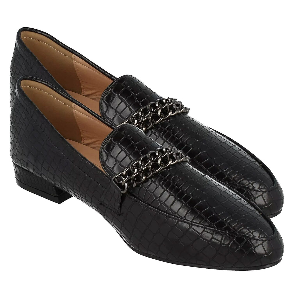 Spot On Ladies Shoe (Size - 3) - Black