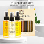 MONDAY MEGA DEAL - Sqin Botanicals Set of 3 Oils - Moringa Oil,  Argan Oil & Rosehip Oil (30ml each)