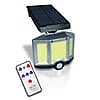 St Helens LED Solar Security Wall Lamp With Remote Control and Movement Sensor
