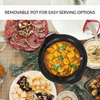 Stainless Steel 5 Ltr Slow Cooker - 320W