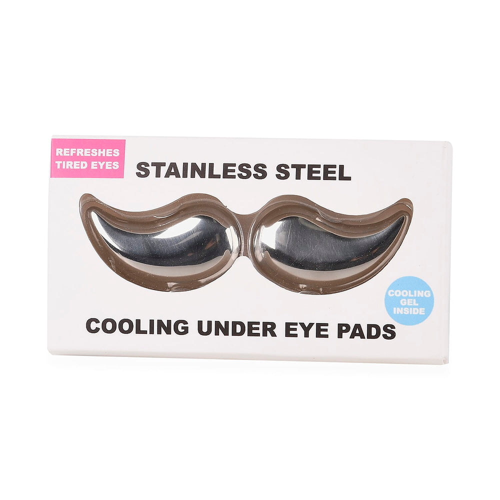 Pair of Stainless Steel Cooling Under Eye Pads