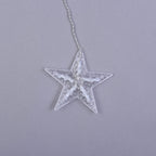 Star Inspired LED Curtain String Light with USB Cable or Battery Compartment (Requires 3AA Batteries not Incld) (Size 350x85Cm)