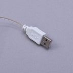 Star Inspired LED Curtain String Light with USB Cable or Battery Compartment (Requires 3AA Batteries not Incld) (Size 350x85Cm)
