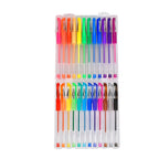 60 Pack Gel Pens Set with Storage Box for Colouring Books Drawing, Penting - Writing - Multi