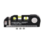 Multipurpose Laser Level Kit (3xLR44 Batteries Required, Inc.) - Black