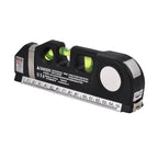 Multipurpose Laser Level Kit (3xLR44 Batteries Required, Inc.) - Black