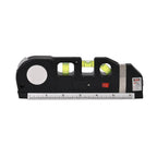 Multipurpose Laser Level Kit (3xLR44 Batteries Required, Inc.) - Black