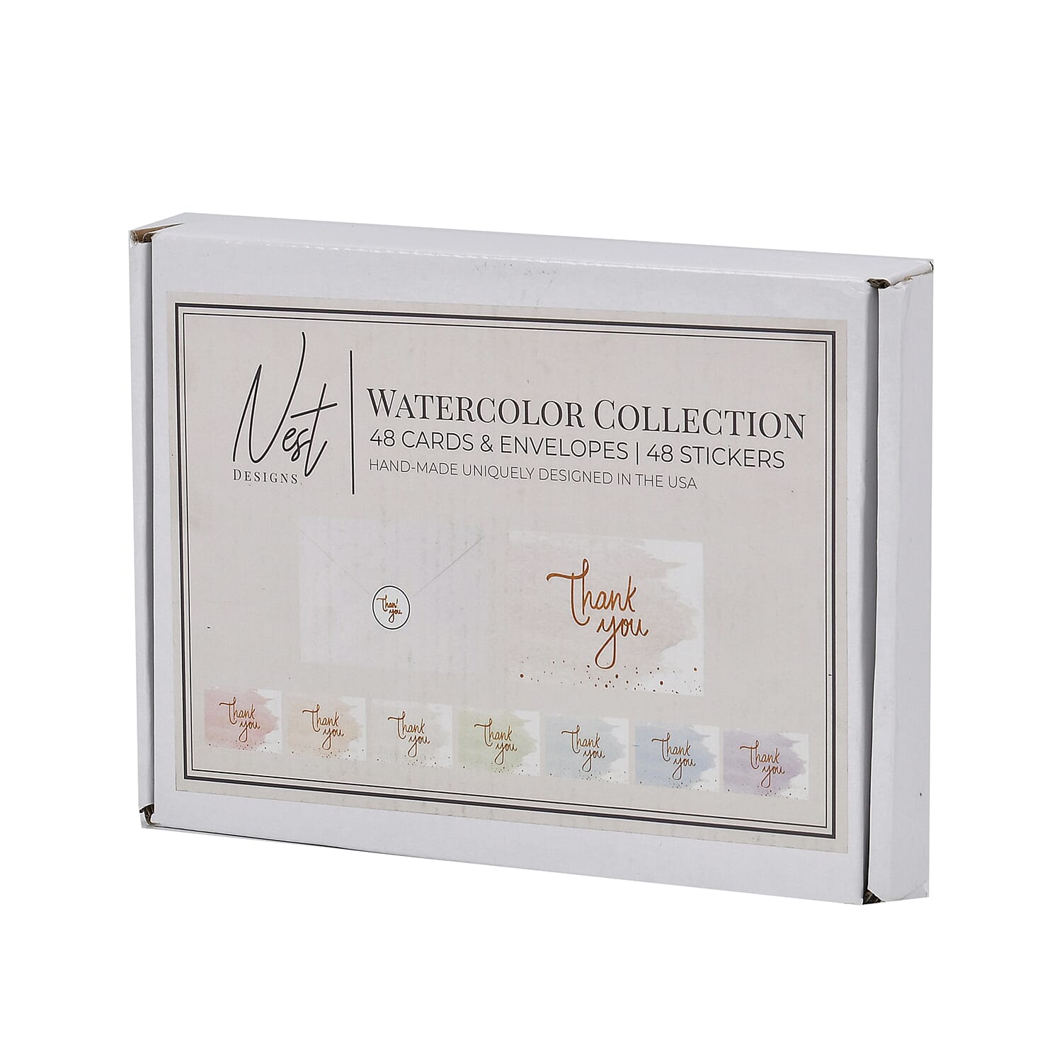Set of 48 Pieces Thank You Card - Multi