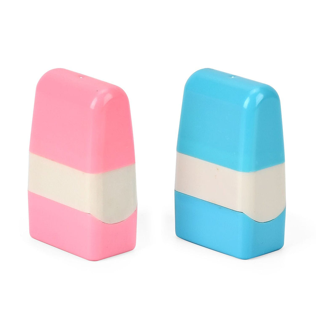 Set of 2  Advanced ID Stamp Roller with Spa - Pink & Blue