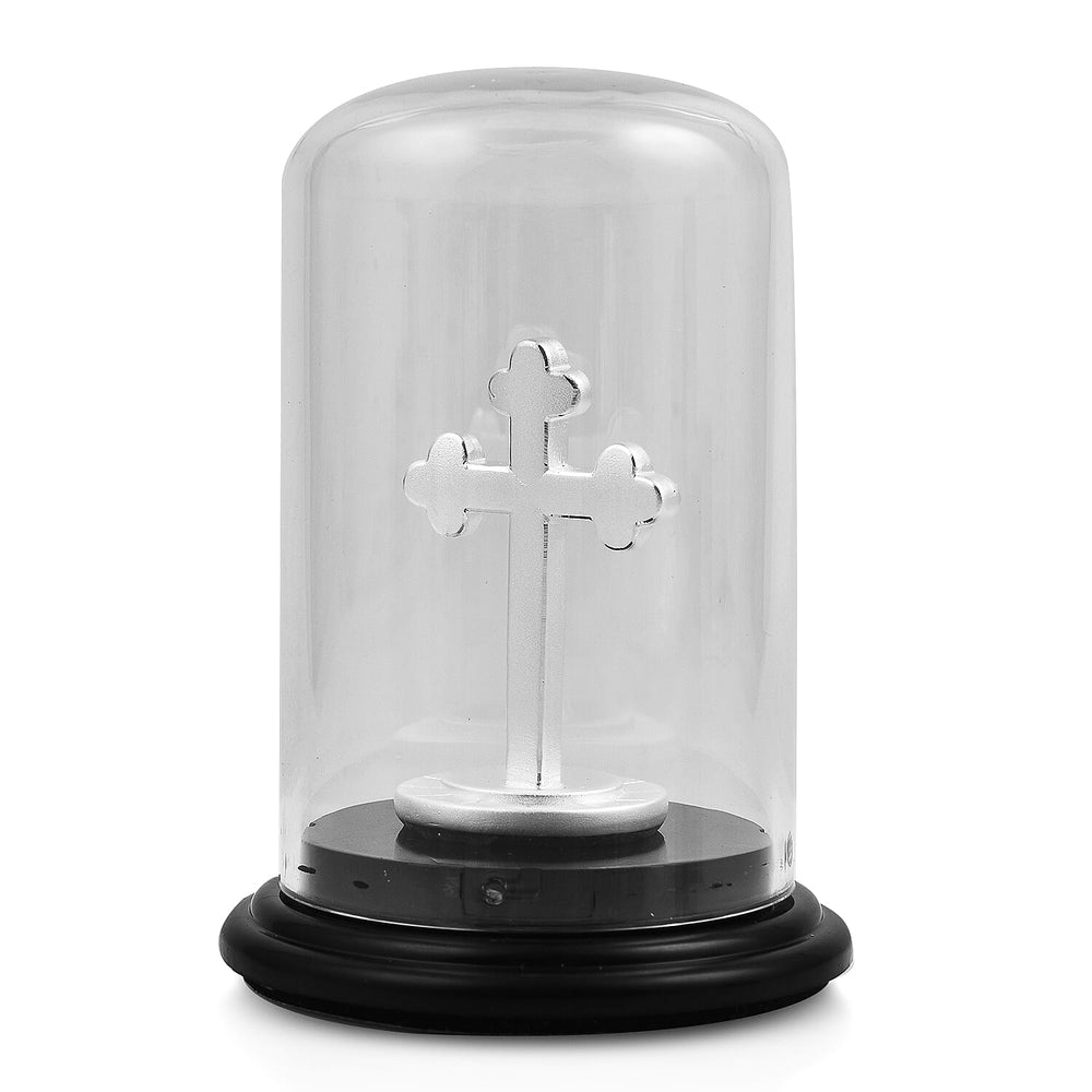 Vicenza Closeout - 99.9 % Pure Silver Cross Decor Ornament