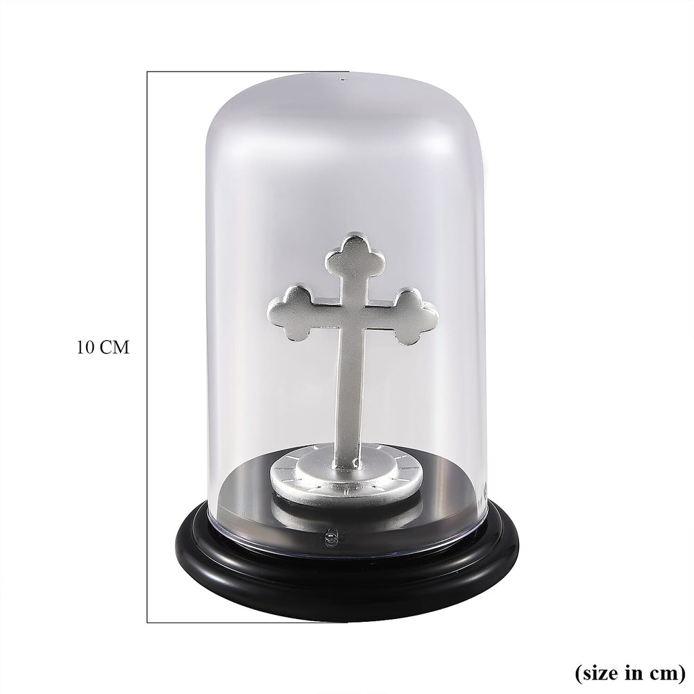 Vicenza Closeout - 99.9 % Pure Silver Cross Decor Ornament