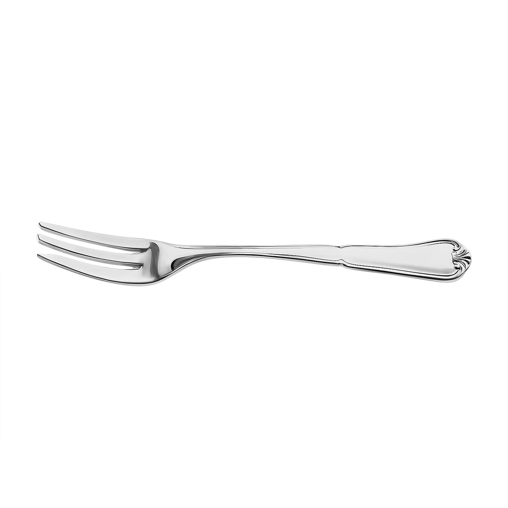 Five Star Close Out-  Hallmarked 925 Sterling Silver Cake Fork (5.5 Inch), Silver Wt. 24.34 Gms