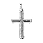 Sterling Silver Cross Pendant with Clasp, Silver Wt. 6.50 Gms.