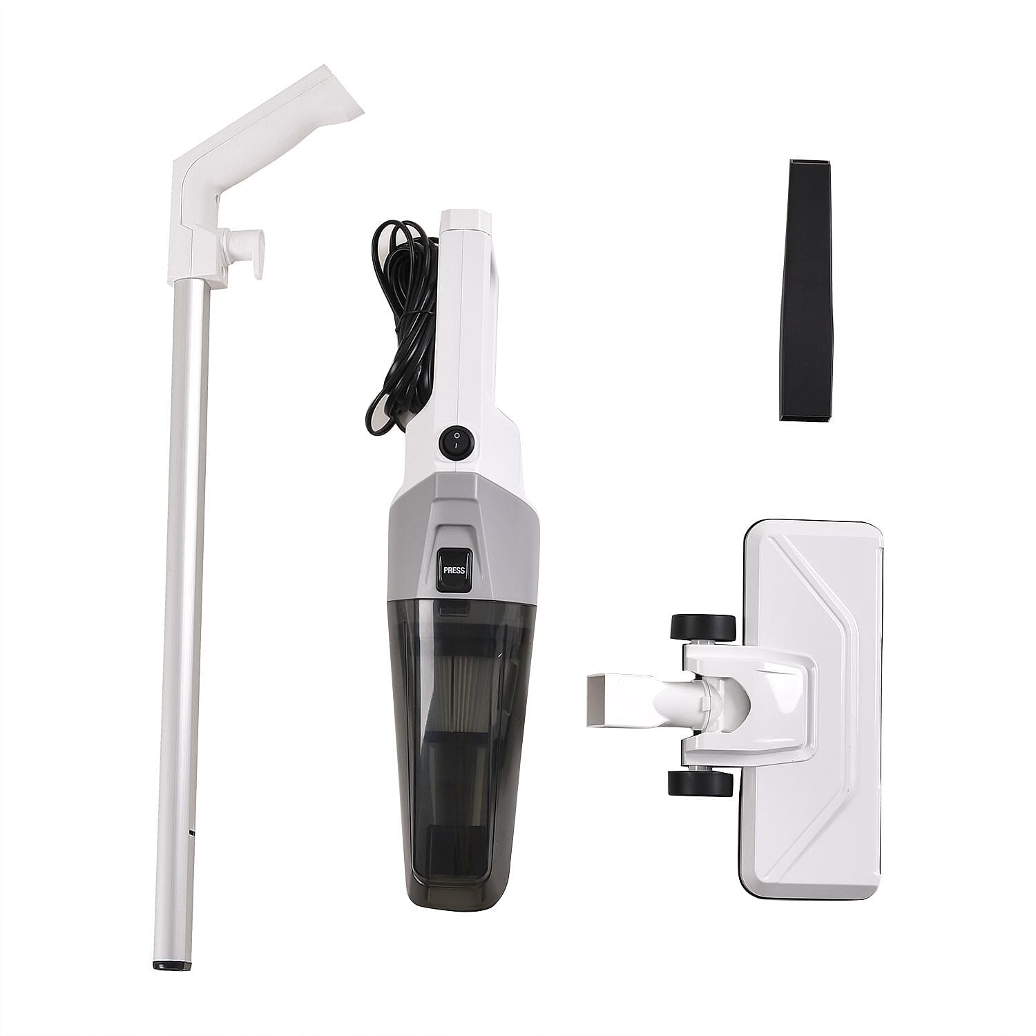 Handheld 2 in 1 Corded Vacuum Cleaner with Hepa Filter - Grey