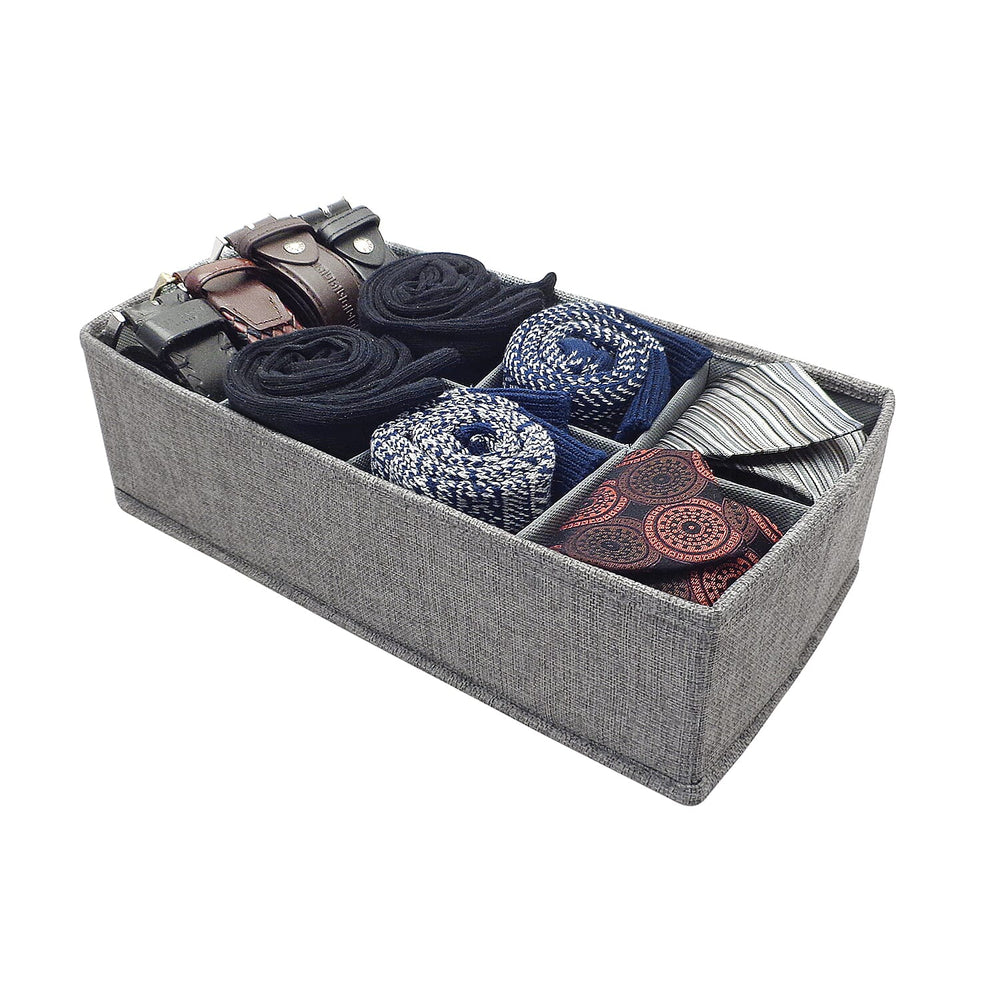 8-Section Draw Divider Set (Size 1x1x1 cm) - Grey