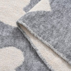 Styled By Heart Pattern Tassel Scarf (Size 200 X 30Cm) - Grey - White