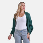 Styled by Oversized Batwing Sleeve Cardigan (One Size) - Light Peach