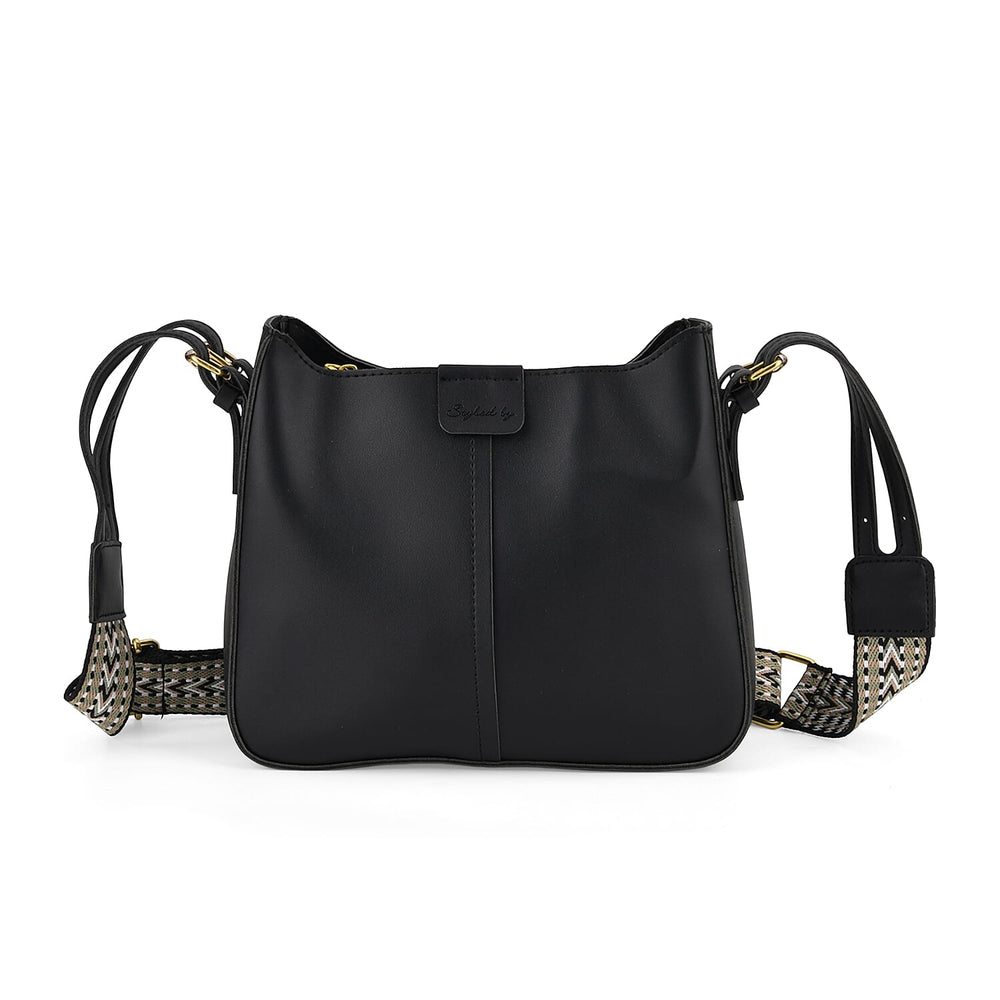 Styled By Crossbody Sling Bag - Black