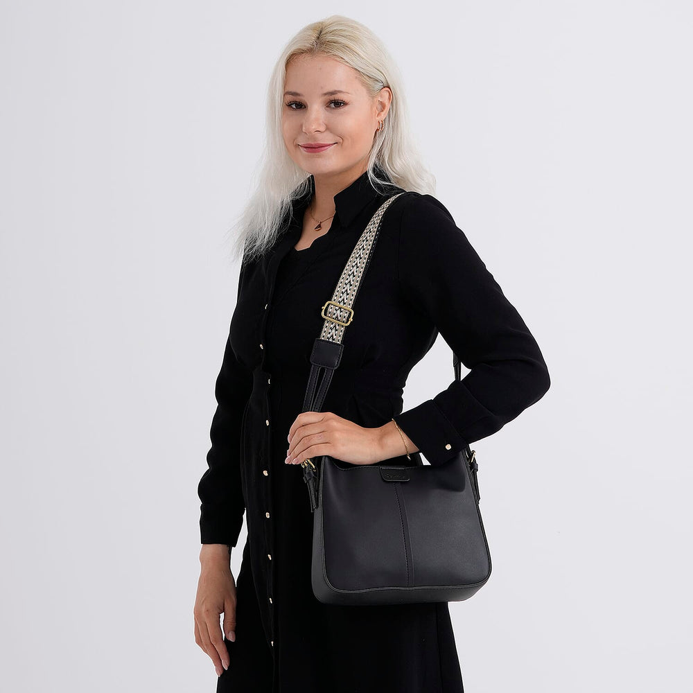 Styled By Crossbody Sling Bag - Black
