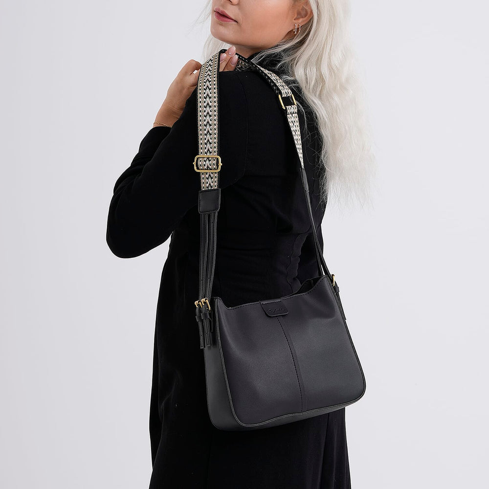 Styled By Crossbody Sling Bag - Black