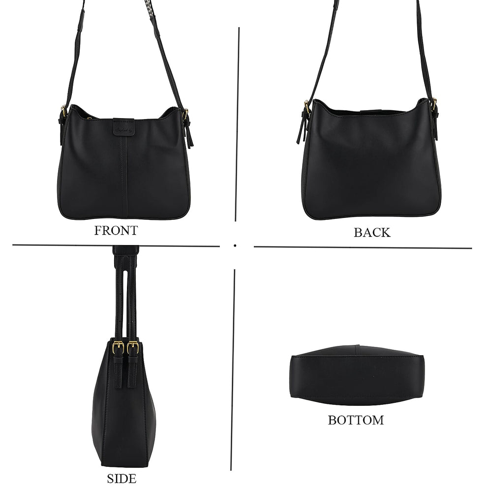 Styled By Crossbody Sling Bag - Black