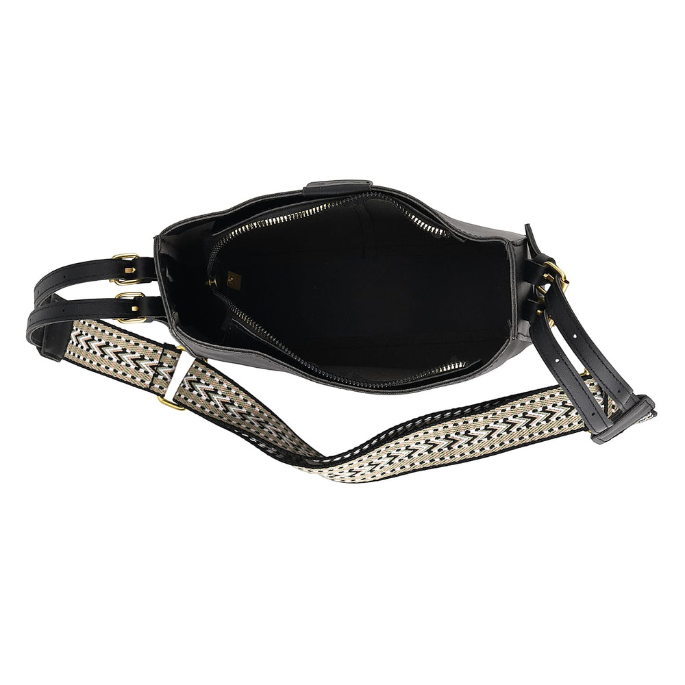 Styled By Crossbody Sling Bag - Black