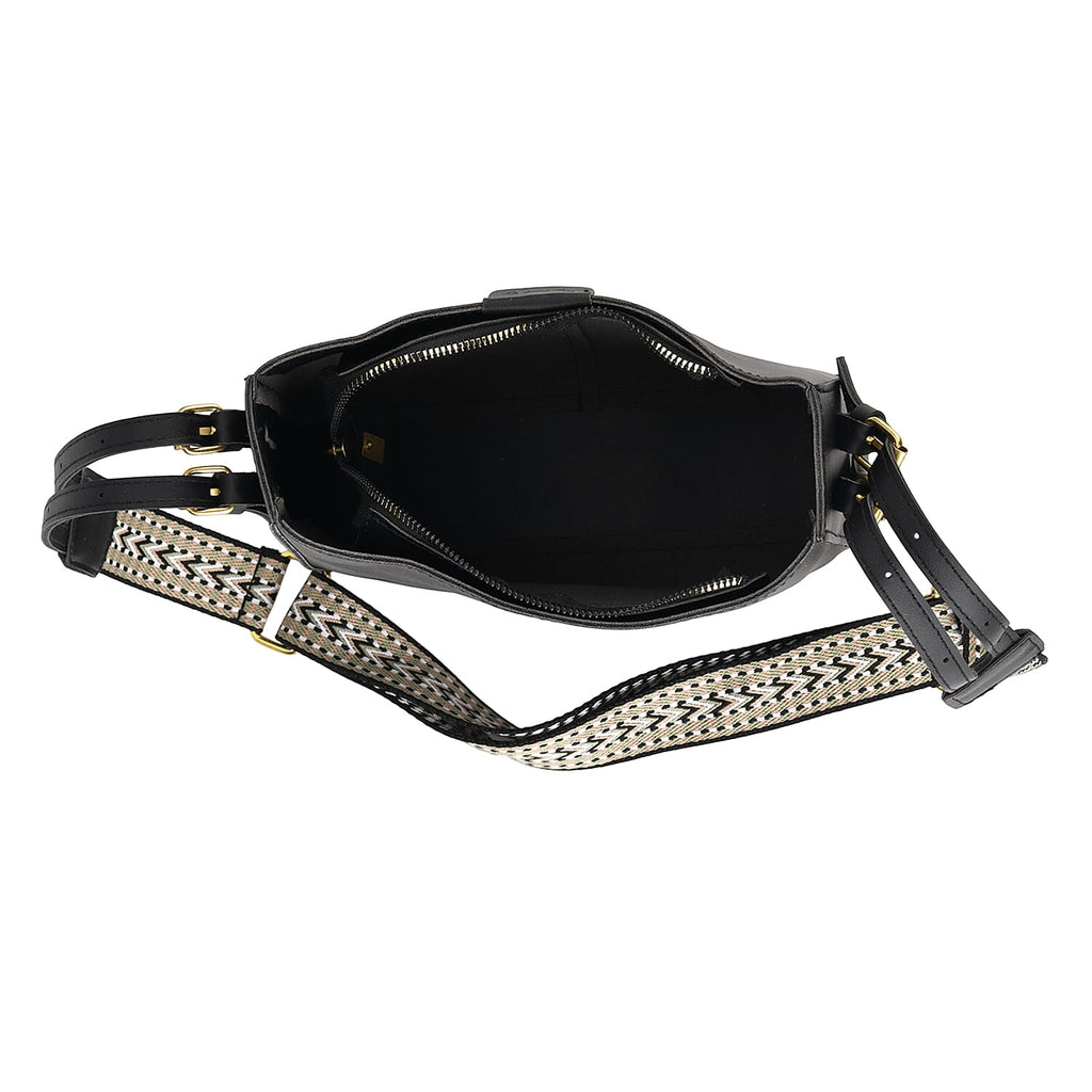 Styled By Crossbody Sling Bag - Black