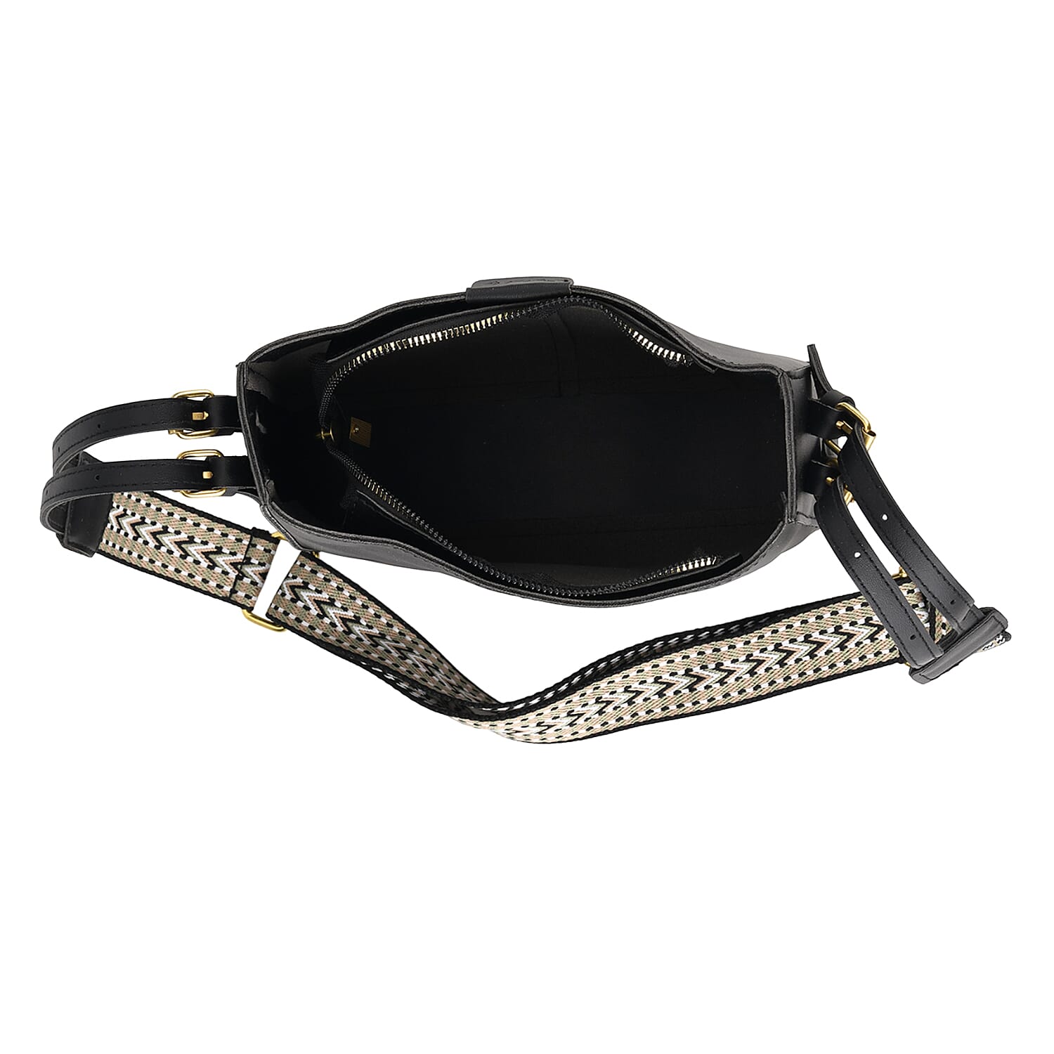 Styled By Crossbody Sling Bag - Black