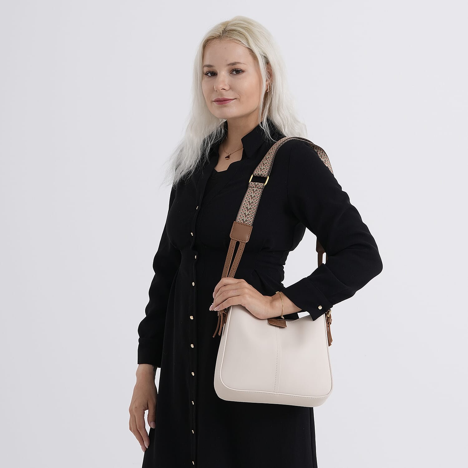 Styled By Crossbody Sling Bag - Off White