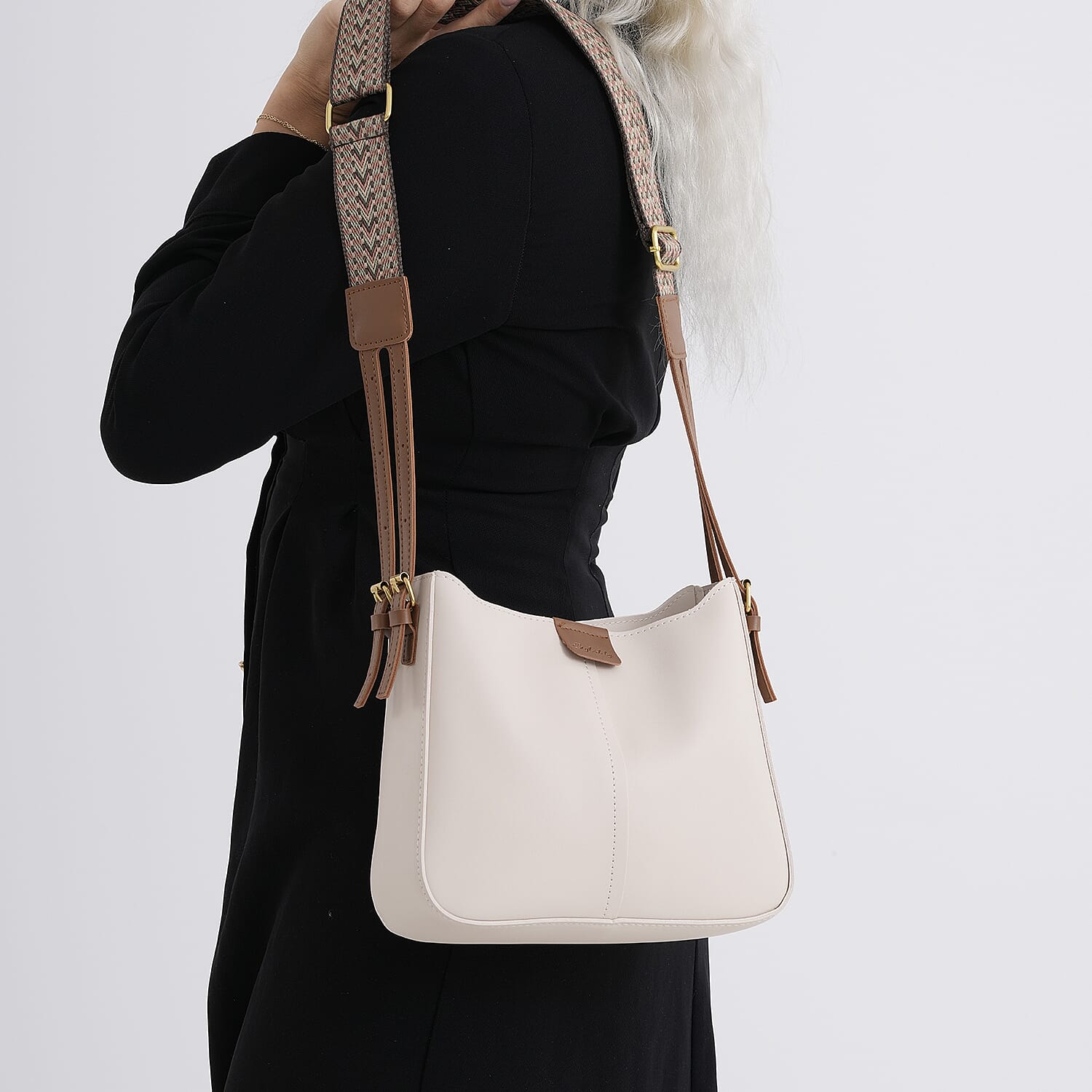 Styled By Crossbody Sling Bag - Off White