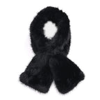 Styled By Faux fur Scarf (One Size) - Black