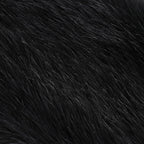 Styled By Faux fur Scarf (One Size) - Black