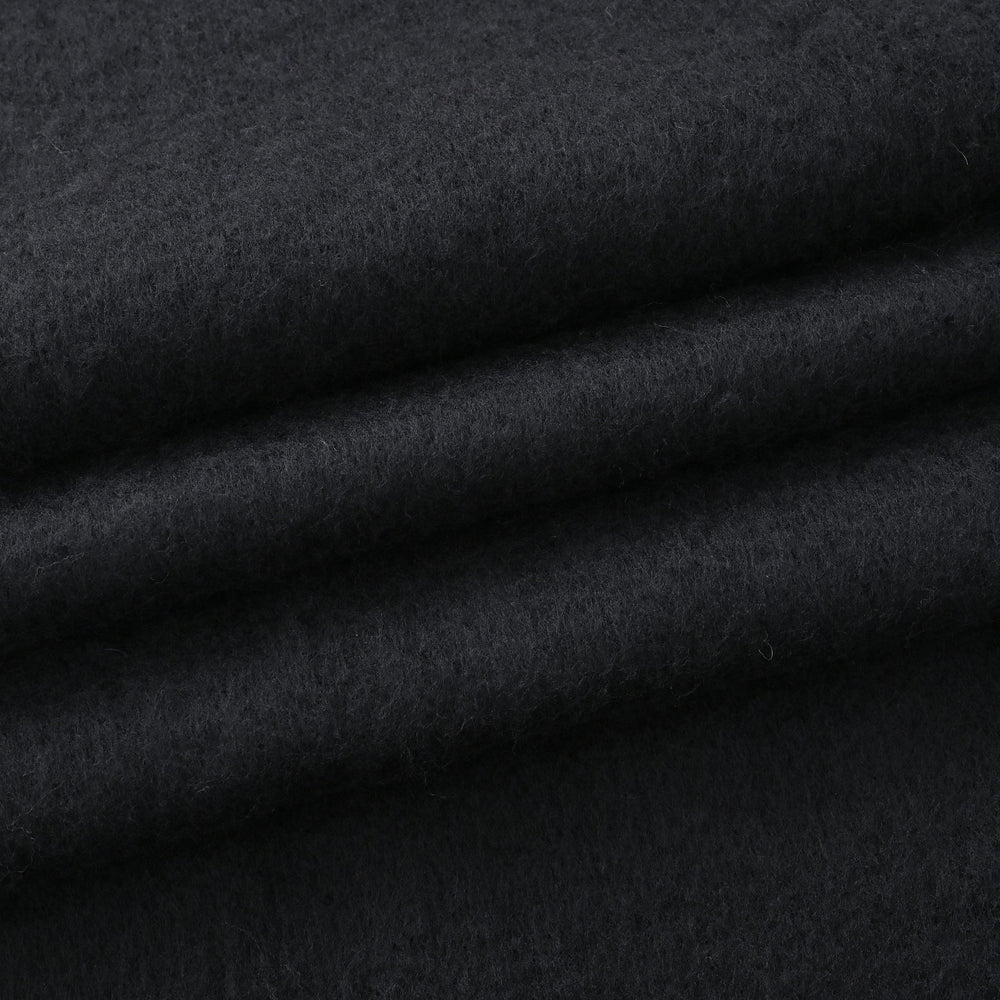 Styled By Soft Scarf with Fringes (180 x 35 Cm) - Black