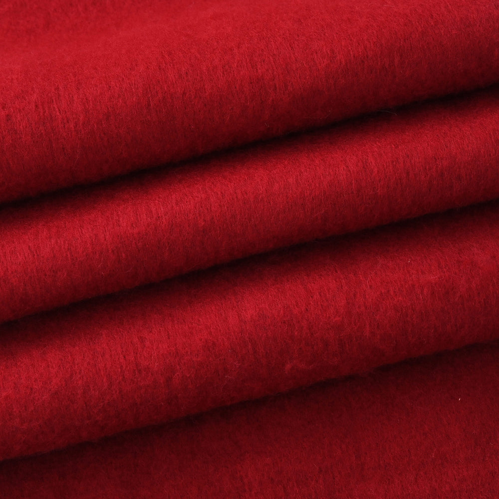 Styled By Soft Scarf with Fringes (180 x 35 Cm) - Red