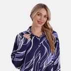 Styled By Shirt (Size - S-M) - Blue & White