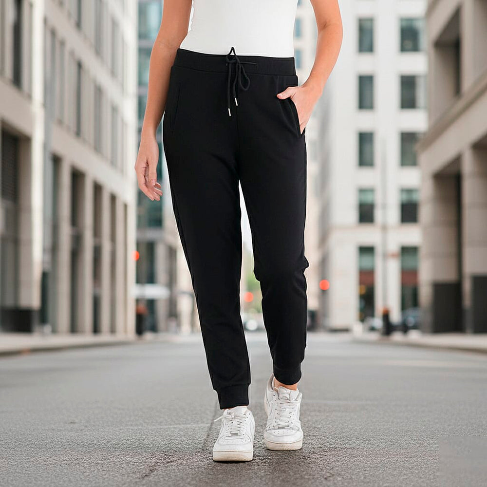 Styled By Casual Jogger Style Trousers (Size M) - Black