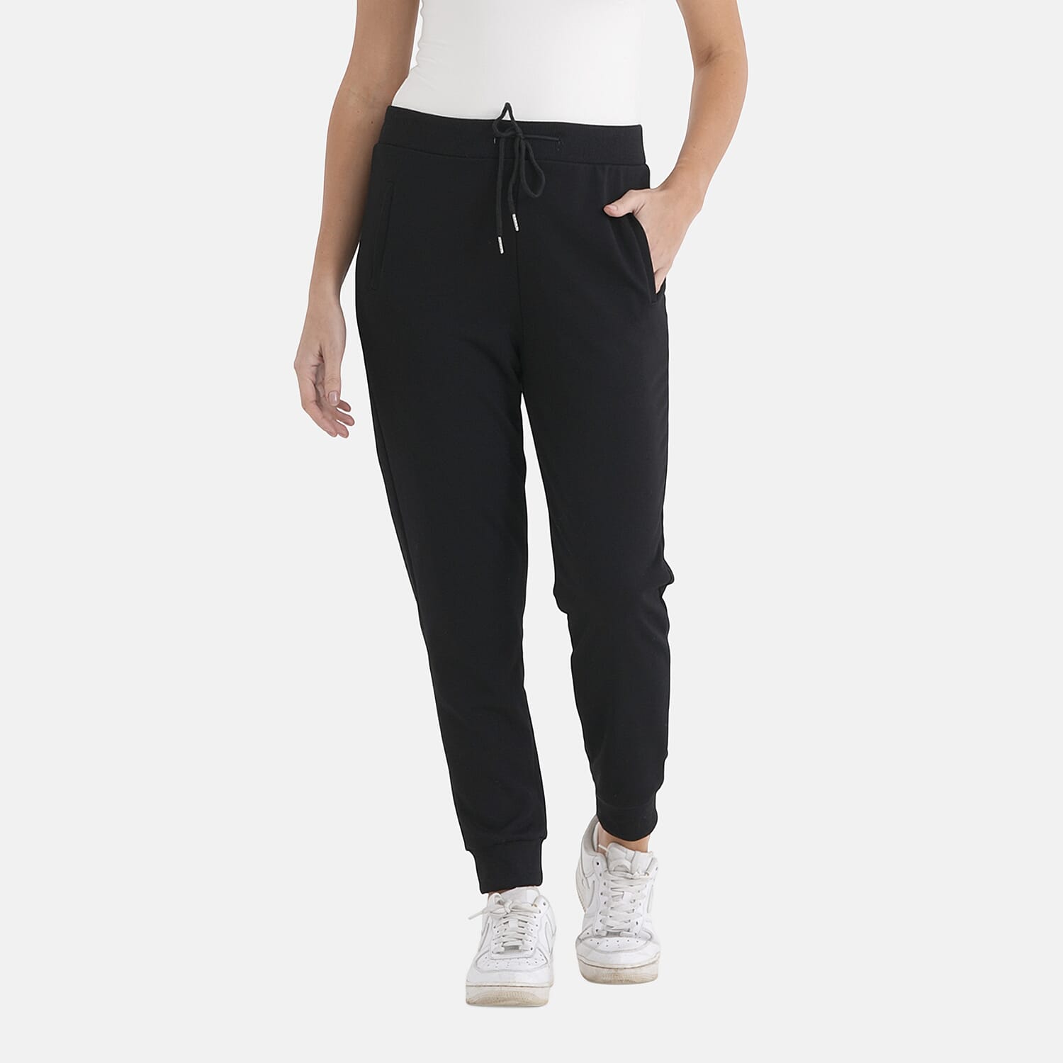 Styled By Casual Jogger Style Trousers (Size S) - Black