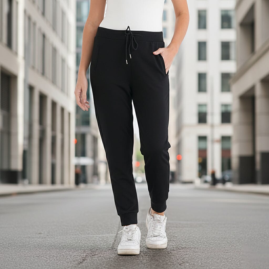 Styled By Casual Jogger Style Trousers (Size S) - Black