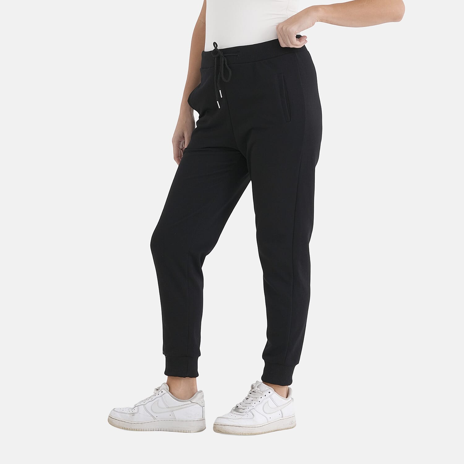 Styled By Casual Jogger Style Trousers (Size S) - Black