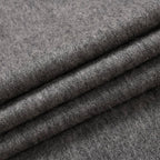 100% Wool Tassel Scarf (Size 160x30 cm) - Dark Grey