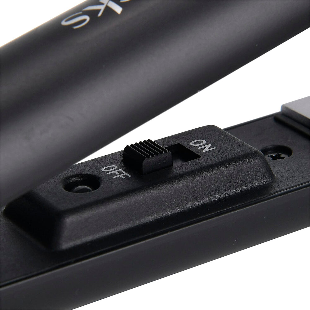 Stylocks 2-in-1 Mini Hair Straightener (100-240V, 360 Swivel Power Cord ) - Black