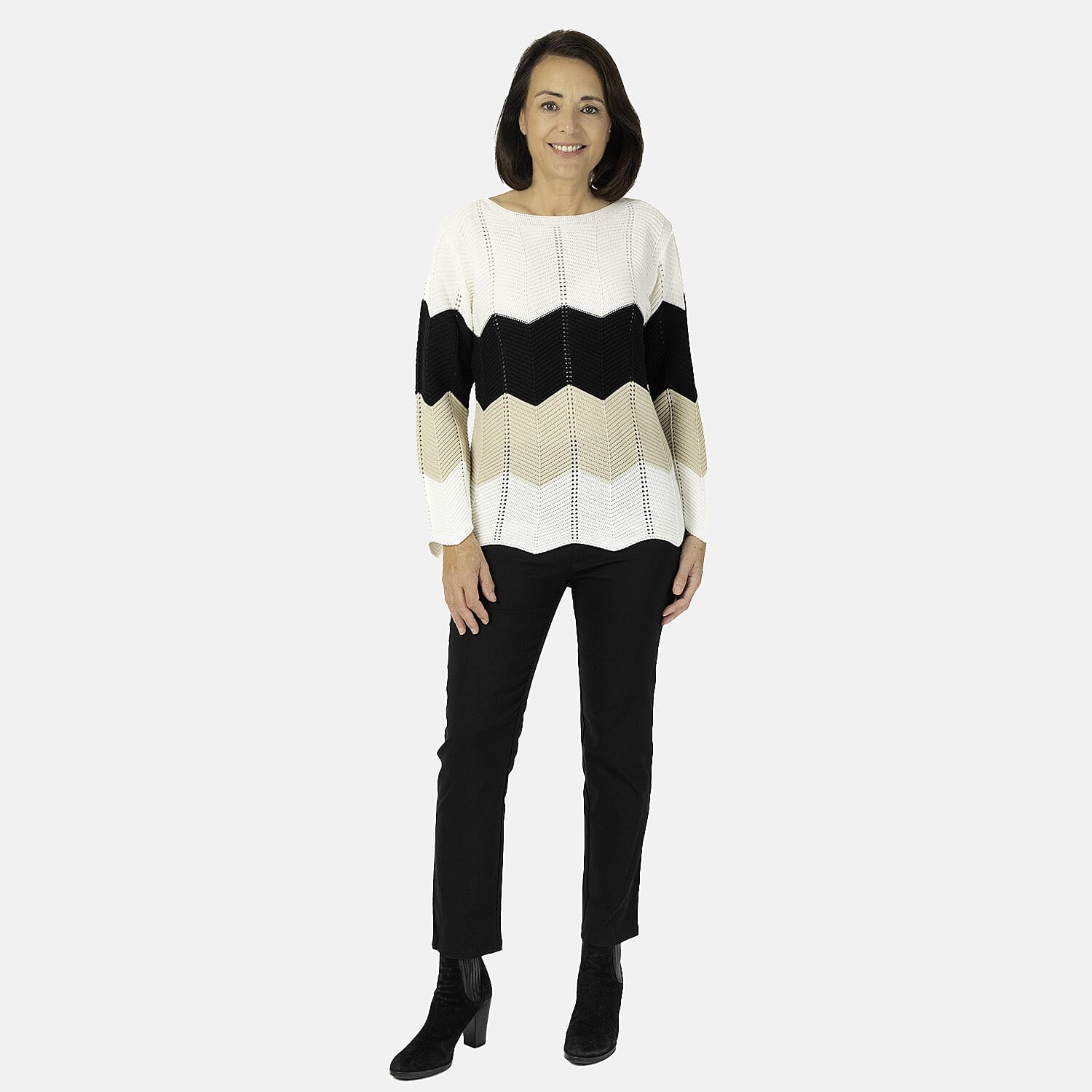 Sugar Crisp Acrylic Knitted Jumper (Size 1x1 cm) - Camel