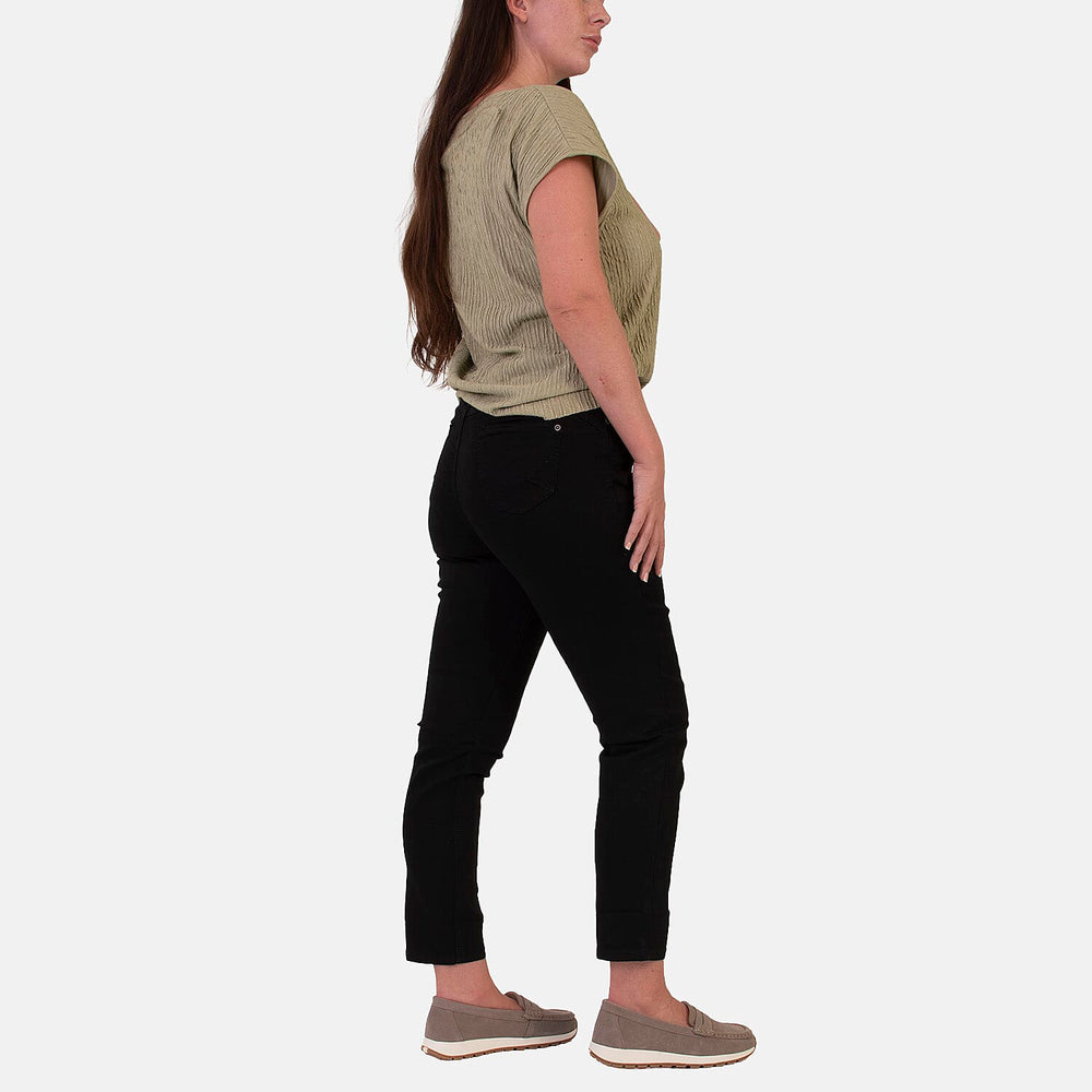 Sugar Crisp Classic Stretch Denim Jeans (Size 14) - Black