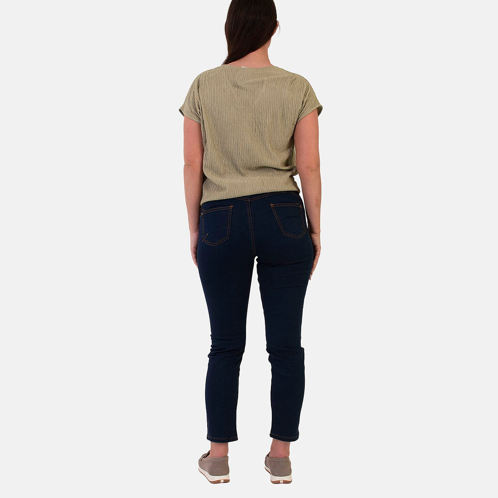 Sugar Crisp Classic Stretch Denim Jeans (Size 16) - Denim