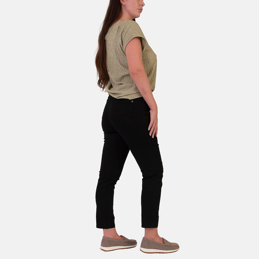 Sugar Crisp Classic Stretch Denim Jeans (Size 18) - Black
