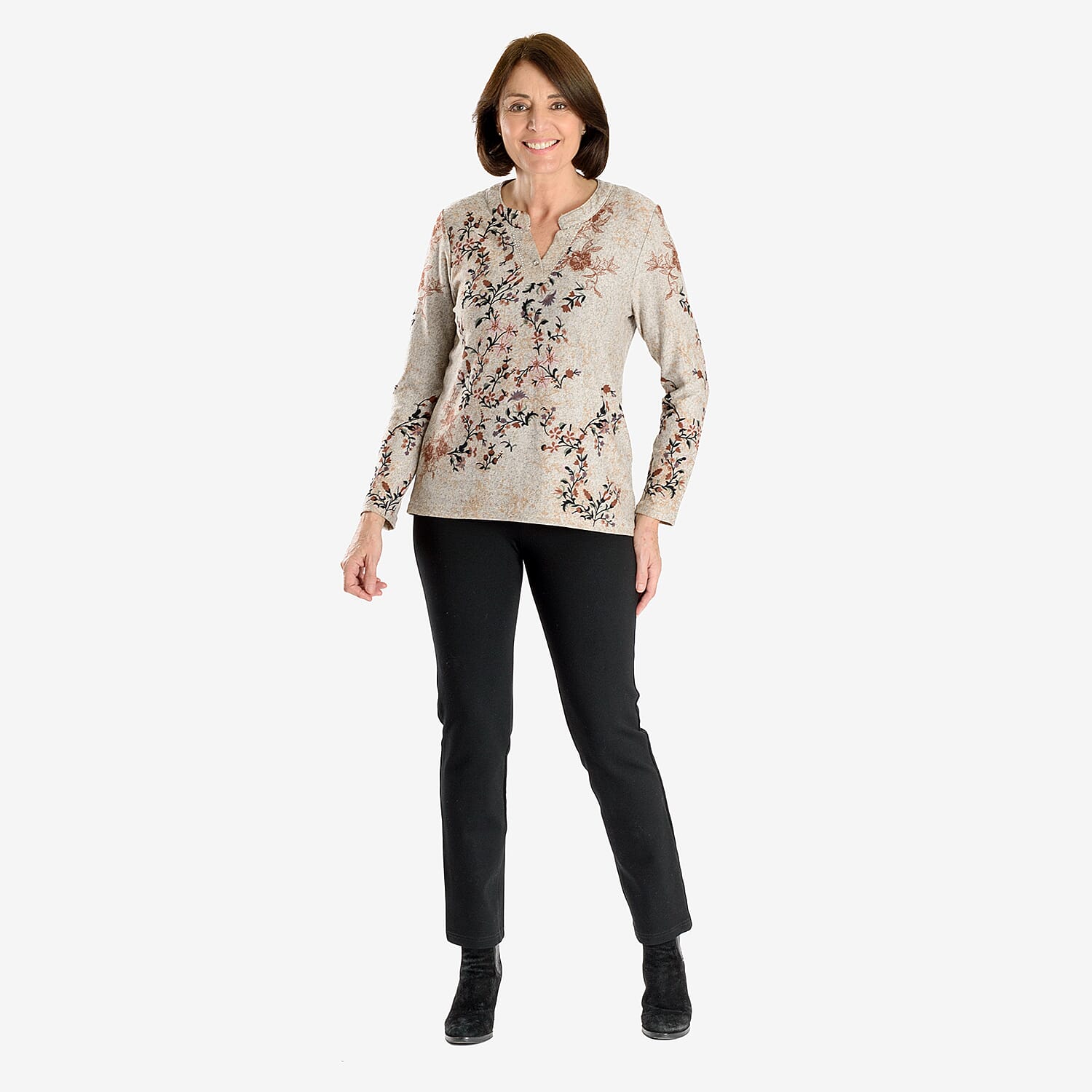 Sugar Crisp  Blouse - Brown