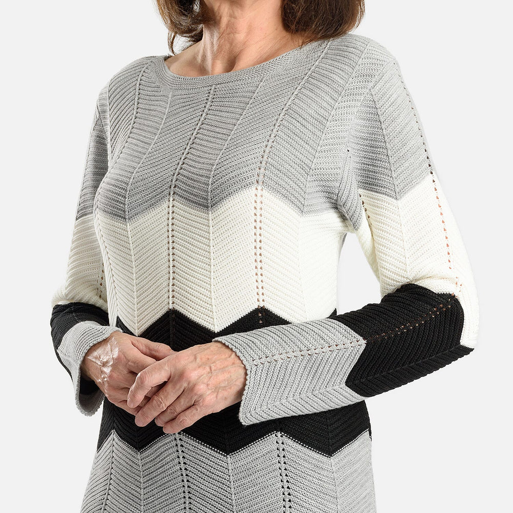Sugar Crisp Chevron Jumper